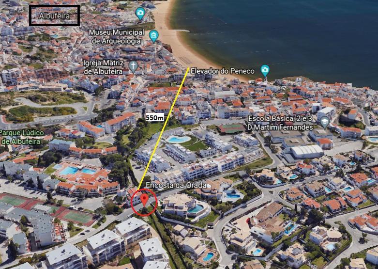 #004 Amazing T2 with seaview&pool 900m beach Albufeira Zewnętrze zdjęcie